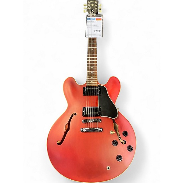 Used Gibson ES335 Memphis Dakota Red Hollow Body Electric Guitar