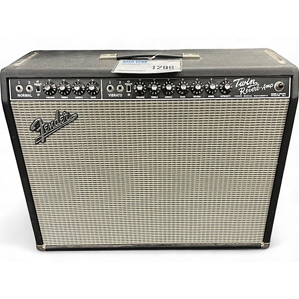 Used Fender 1965 Reissue Twin Reverb 85W 2x12 Tube Guitar Combo Amp