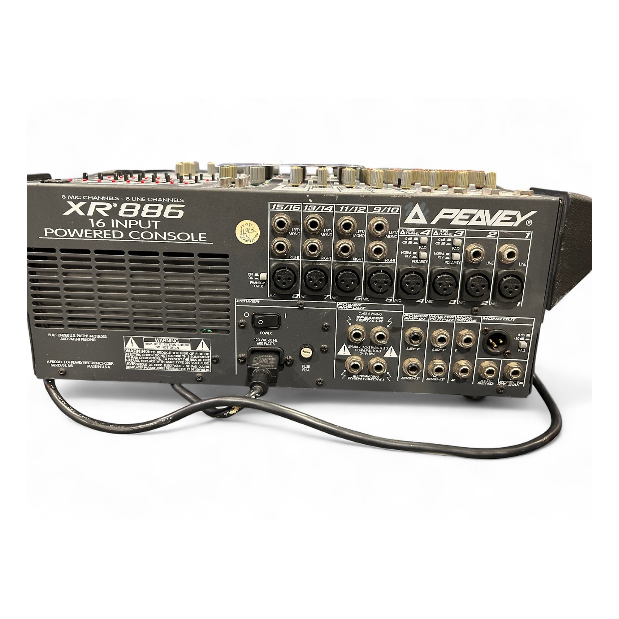 Used Peavey xr 886 Powered Mixer | Guitar Center