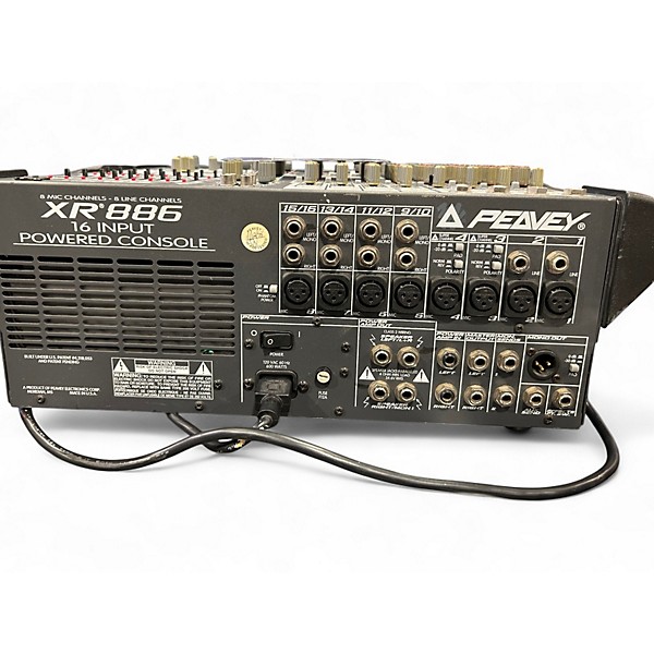 Used Peavey xr 886 Powered Mixer