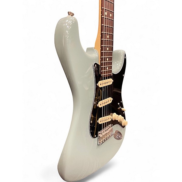 Used 2019 Fender American Professional Stratocaster SSS Antique Olive Solid Body Electric Guitar