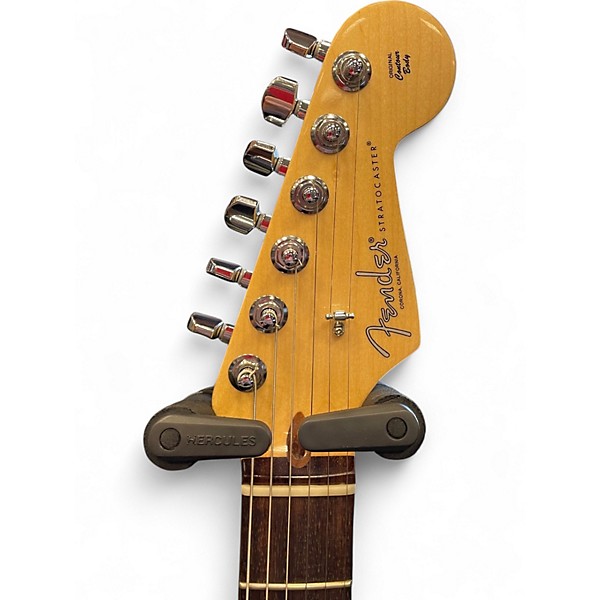 Used 2019 Fender American Professional Stratocaster SSS Antique Olive Solid Body Electric Guitar