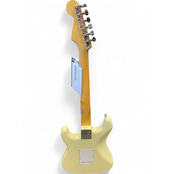 Used Squier MIJ Stratocaster Alpine White Solid Body Electric Guitar