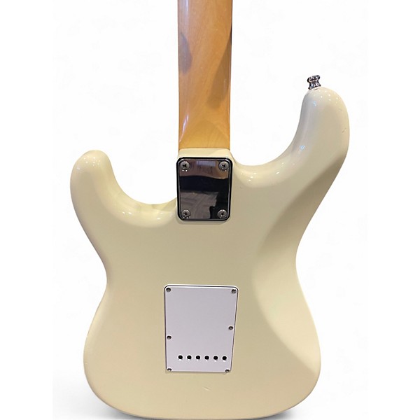 Used Squier MIJ Stratocaster Alpine White Solid Body Electric Guitar