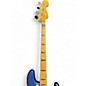 Used Fender American Ultra Jazz Bass COBRA BLUE Electric Bass Guitar