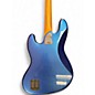 Used Fender American Ultra Jazz Bass COBRA BLUE Electric Bass Guitar