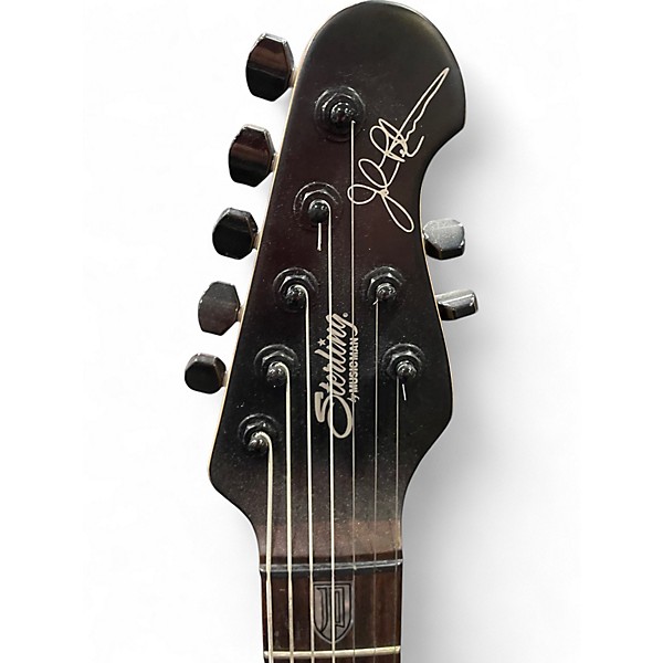 Used Sterling by Music Man JP70 John Petrucci Signature Black Solid Body Electric Guitar