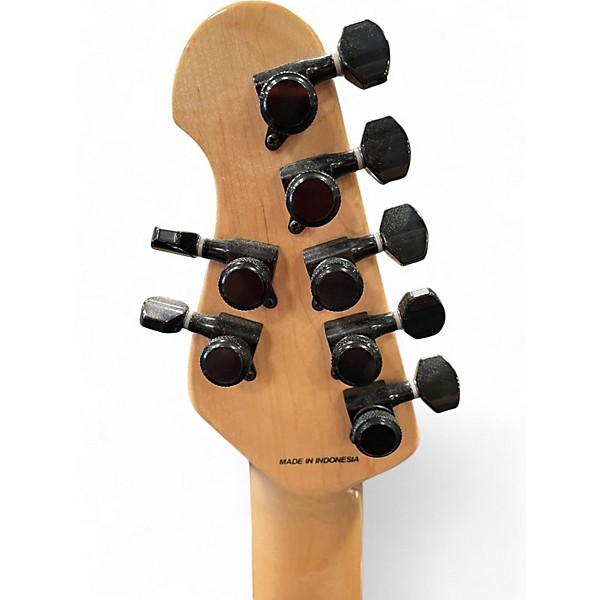 Used Sterling by Music Man JP70 John Petrucci Signature Black Solid Body Electric Guitar