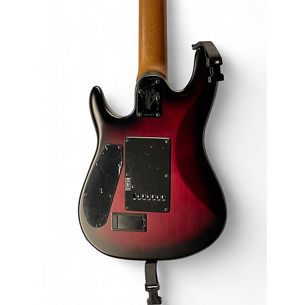 Used Sterling by Music Man cutlass jason richardson signature 7str red burst Solid Body Electric Guitar