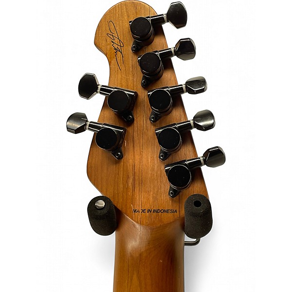 Used Sterling by Music Man cutlass jason richardson signature 7str red burst Solid Body Electric Guitar