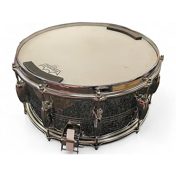 Vintage 1970s Slingerland 14X6.5 Buddy Rich Snare Chrome Drum