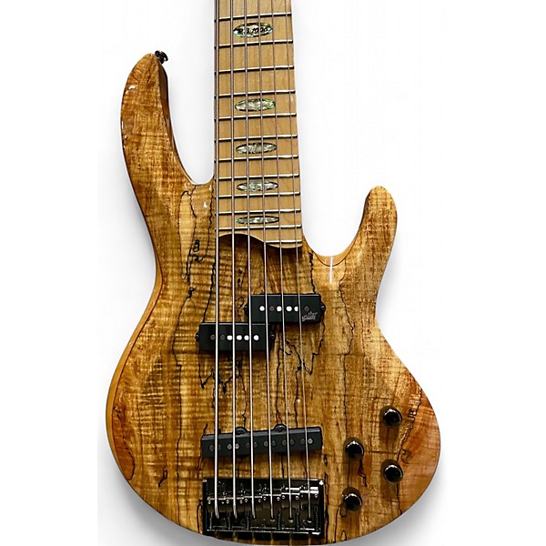 Used ESP LTD RB1006 6 String Natural Electric Bass Guitar