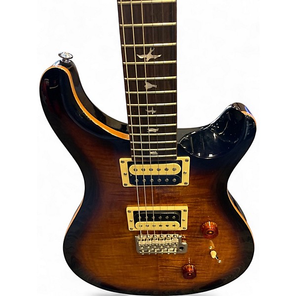 Used PRS SE Custom 24 Tobacco Sunburst Solid Body Electric Guitar