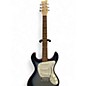 Used Danelectro danoblaster silver burst Solid Body Electric Guitar