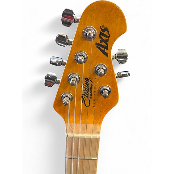 Used Sterling by Music Man Axis Yellow Solid Body Electric Guitar