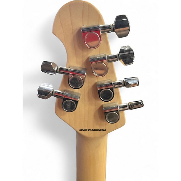 Used Sterling by Music Man Axis Yellow Solid Body Electric Guitar