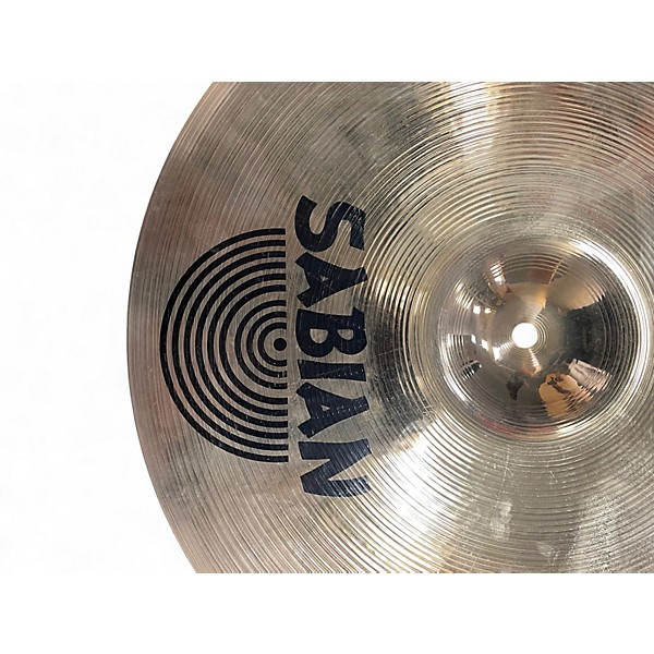 Used SABIAN 16in AA Sound Control Crash Brilliant Cymbal