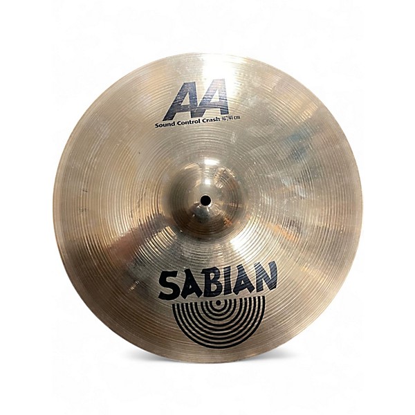 Used SABIAN 16in AA Medium Thin Crash Cymbal