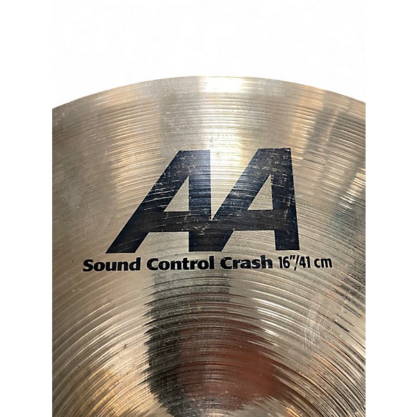Used SABIAN 16in AA Medium Thin Crash Cymbal