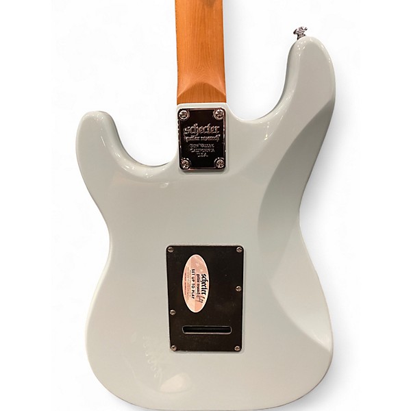 Used Schecter Guitar Research Diamond Series  Nick Johnston Trad Blue Solid Body Electric Guitar