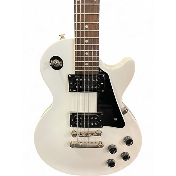 Used Epiphone Les Paul Studio Alpine White Solid Body Electric