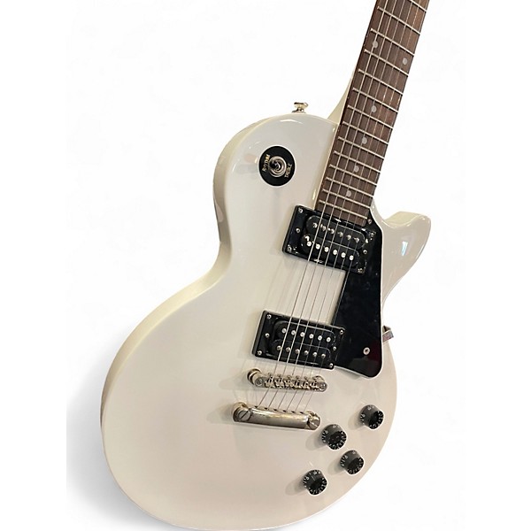 Used Epiphone Les Paul Studio Alpine White Solid Body Electric
