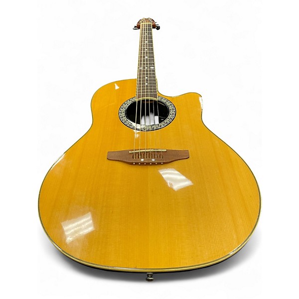 Used Ovation CC057 CELEBRITY Natural Acoustic Guitar