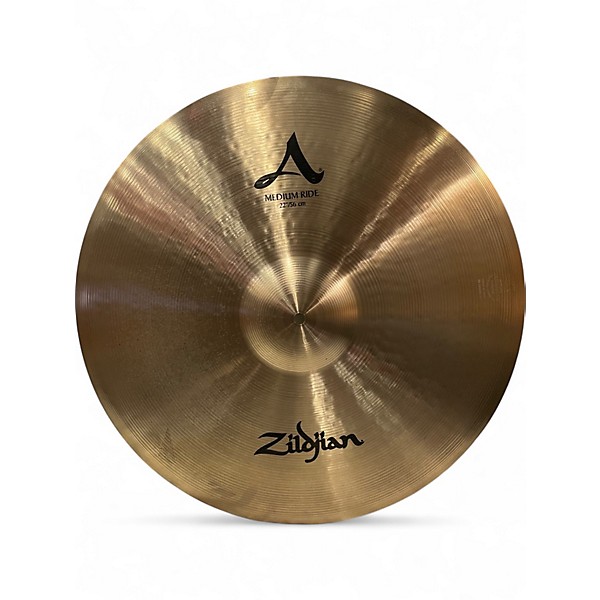 Used Zildjian 22in A Custom Medium Ride Cymbal
