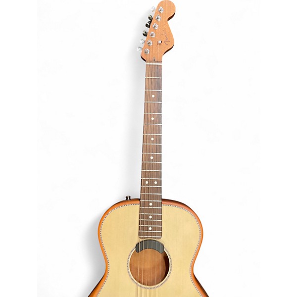 Used Fender HIGHWAY SERIES PARLOR Natural Acoustic Electric Guitar