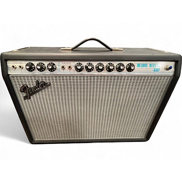 Used Fender 1968 Custom Deluxe Reverb 22W 1x12 Tube Guitar Combo Amp