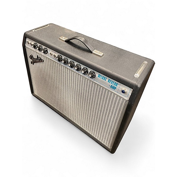 Used Fender 1968 Custom Deluxe Reverb 22W 1x12 Tube Guitar Combo Amp