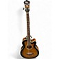 Used Ibanez AEB10E DARK VIOLIN SUNBURST Acoustic Bass Guitar thumbnail