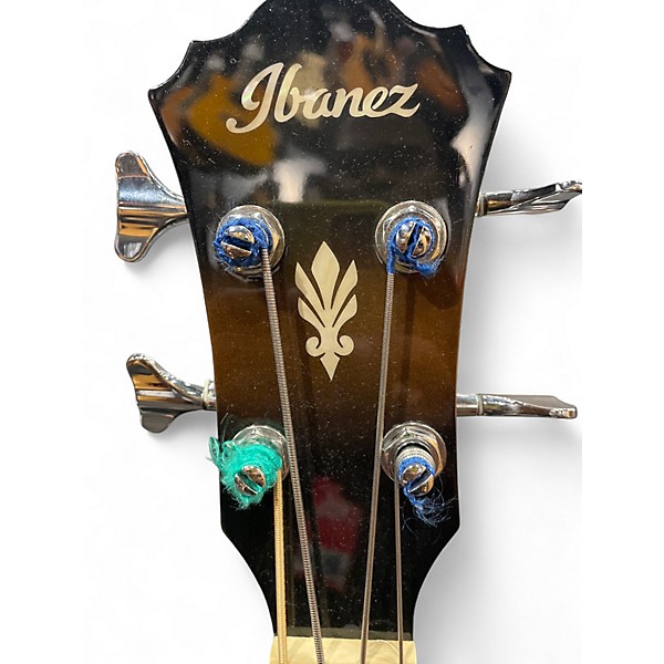 Used Ibanez AEB10E DARK VIOLIN SUNBURST Acoustic Bass Guitar