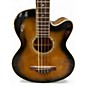 Used Ibanez AEB10E DARK VIOLIN SUNBURST Acoustic Bass Guitar