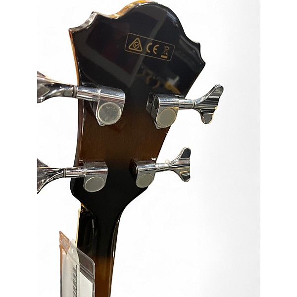 Used Ibanez AEB10E DARK VIOLIN SUNBURST Acoustic Bass Guitar