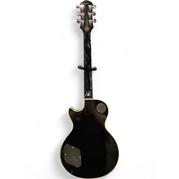 Used 2007 Epiphone Les Paul Custom silver burst Solid Body Electric Guitar