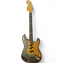 Used 1997 Fender LIMITED EDITION JOHN JORGENSON HELLECASTER BLACK SPARKLE Solid Body Electric Guitar
