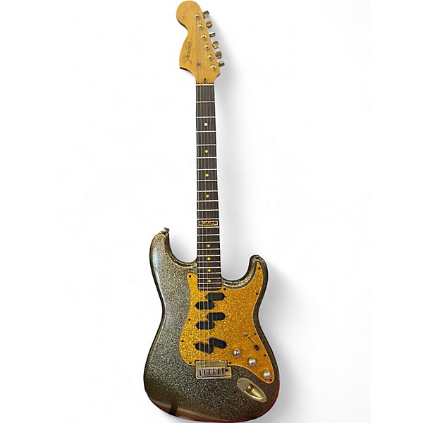 Used 1997 Fender LIMITED EDITION JOHN JORGENSON HELLECASTER BLACK SPARKLE Solid Body Electric Guitar