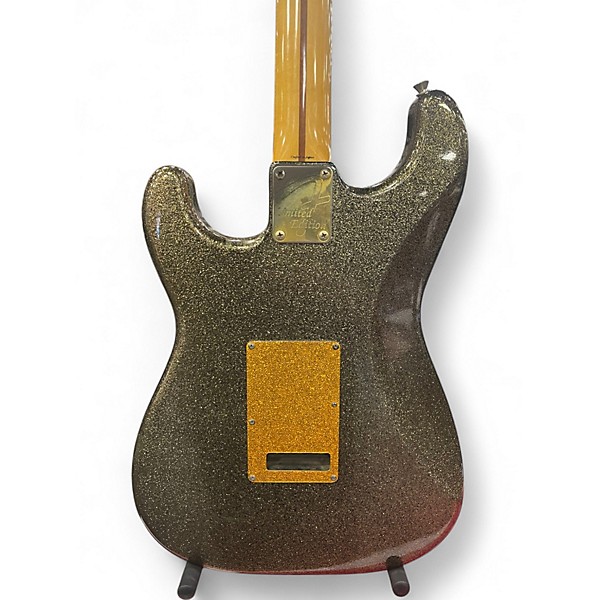 Used 1997 Fender LIMITED EDITION JOHN JORGENSON HELLECASTER BLACK SPARKLE Solid Body Electric Guitar