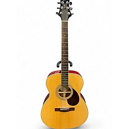 Used Greg Bennett Design by Samick OM5 Natural Acoustic Guitar