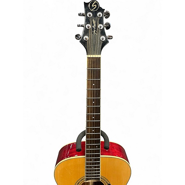 Used Greg Bennett Design by Samick OM5 Natural Acoustic Guitar