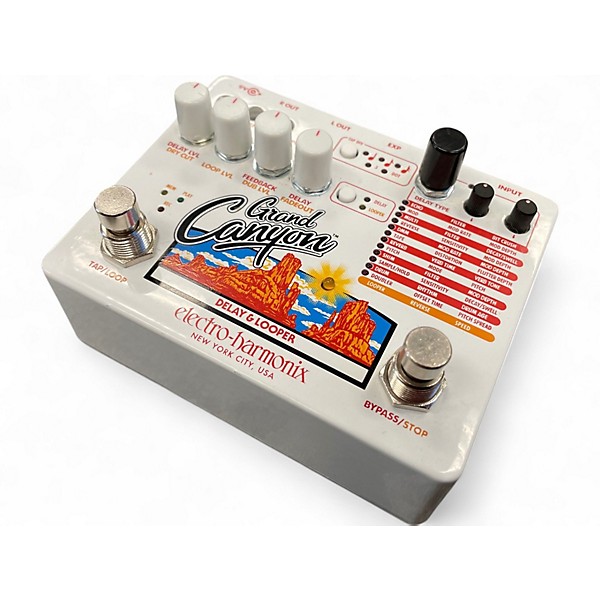 Used Electro-Harmonix Grand Canyon Delay and Looper Effect Pedal