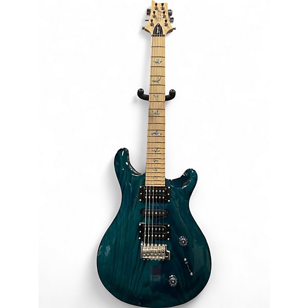 Used 2025 PRS SE Swamp Ash Special IRIS BLUE Solid Body Electric Guitar