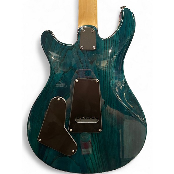 Used 2025 PRS SE Swamp Ash Special IRIS BLUE Solid Body Electric Guitar