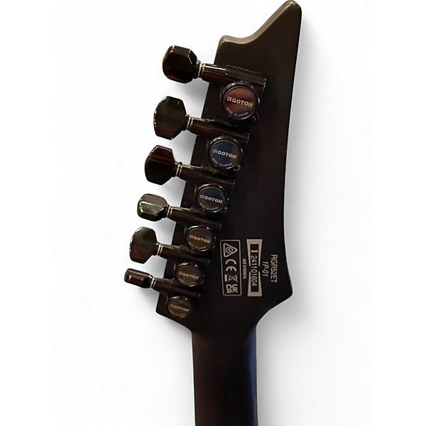Used Ibanez RGR52ET Black Solid Body Electric Guitar