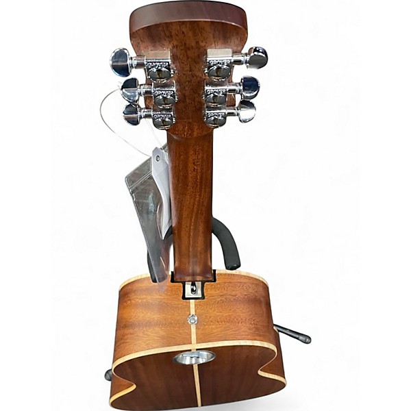 Used Over Head First Class Sunburst Acoustic Electric Guitar