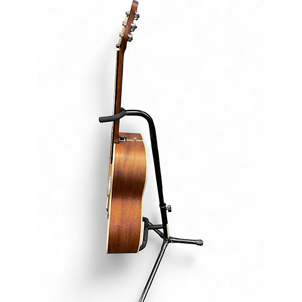 Used Over Head First Class Sunburst Acoustic Electric Guitar