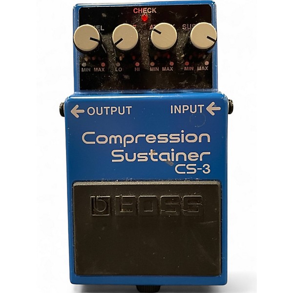 Used BOSS CS3 Compressor Sustainer Effect Pedal