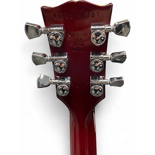 Used 2016 Gibson Les Paul Traditional Pro Cherry Solid Body Electric Guitar