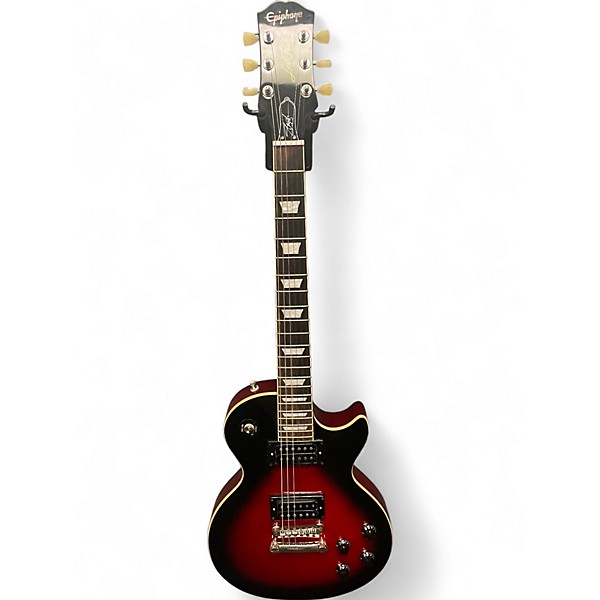 Used Epiphone Slash Les Paul Standard Vermillion Burst Solid Body Electric Guitar